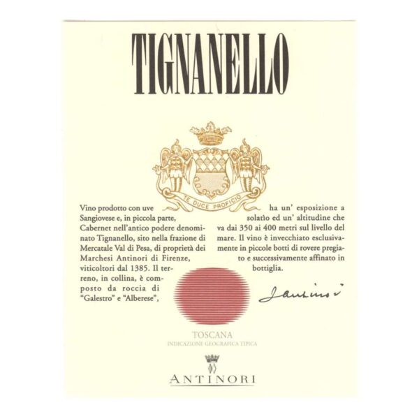 2007 Antinori, Tignanello, IGT 1x750ml