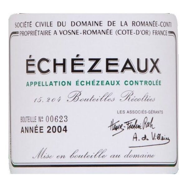 Domaine de la Romanee-Conti, Echezeaux Grand Cru