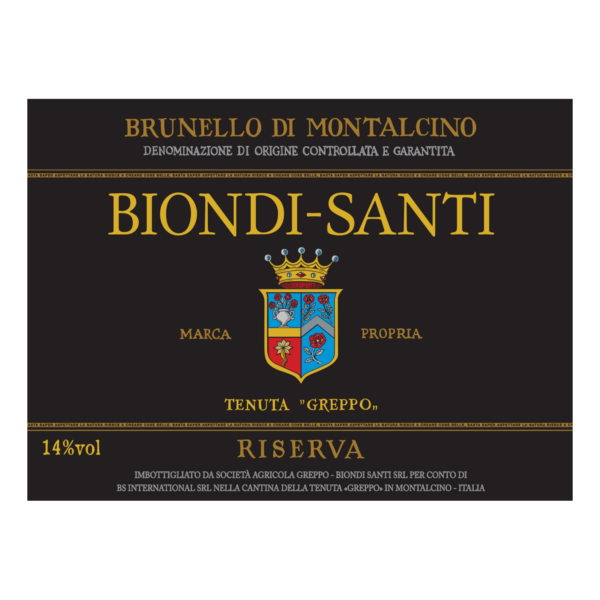 Biondi-Santi, Brunello di Montalcino, Riserva