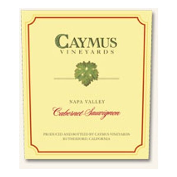 Caymus, Cabernet Sauvignon, Napa Valley