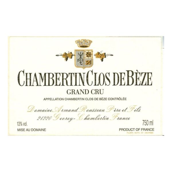 Domaine Armand Rousseau, Chambertin-Clos de Beze Grand Cru