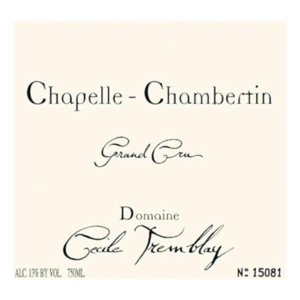 Domaine Cecile Tremblay, Chapelle-Chambertin Grand Cru