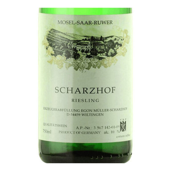 Egon Muller, Scharzhof Riesling, Mosel