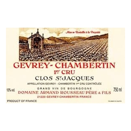 Domaine Armand Rousseau, Gevrey-Chambertin Premier Cru, Clos Saint-Jacques