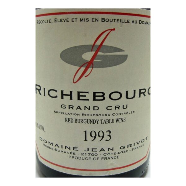 Domaine Jean Grivot, Richebourg Grand Cru