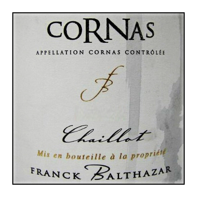 Franck Balthazar, Cornas, Chaillot