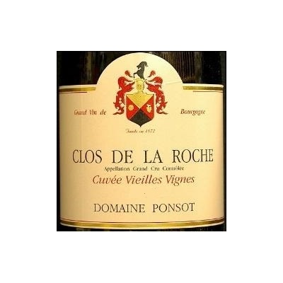 Domaine Ponsot, Clos de la Roche Grand Cru, Cuvee Vieilles Vignes