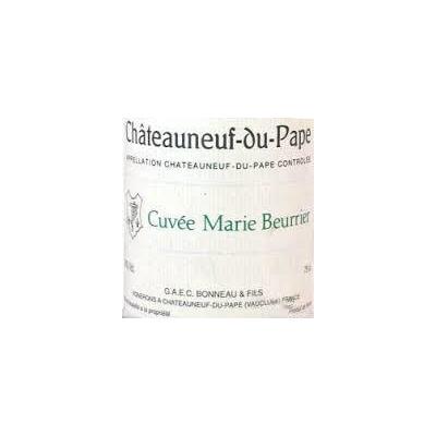 Bonneau, Chateauneuf-du-Pape, Marie Beurrier