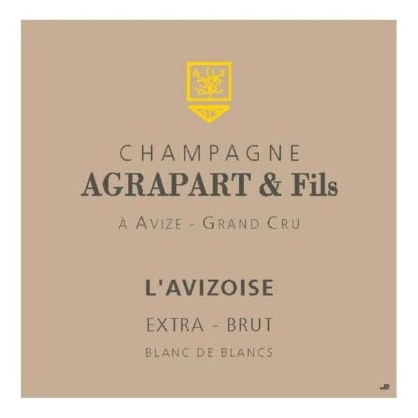 Agrapart & Fils, Avizoise Blanc de Blancs Extra Brut Grand Cru, Avize