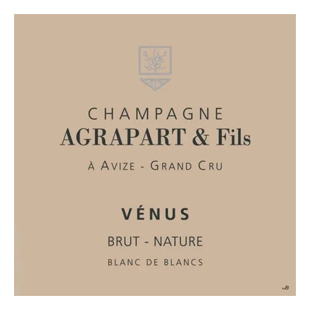Agrapart & Fils, Venus Blanc de Blancs Brut Nature Grand Cru, Avize