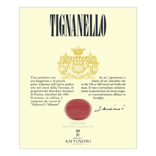 Antinori, Tignanello, IGT