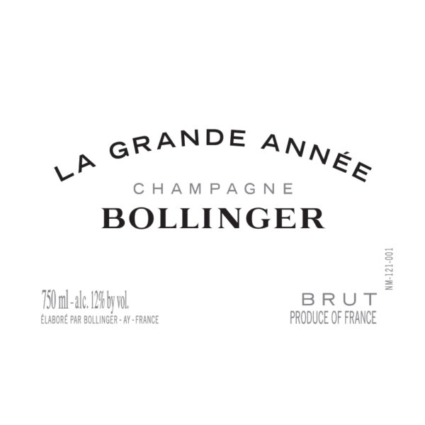 Bollinger, La Grande Annee