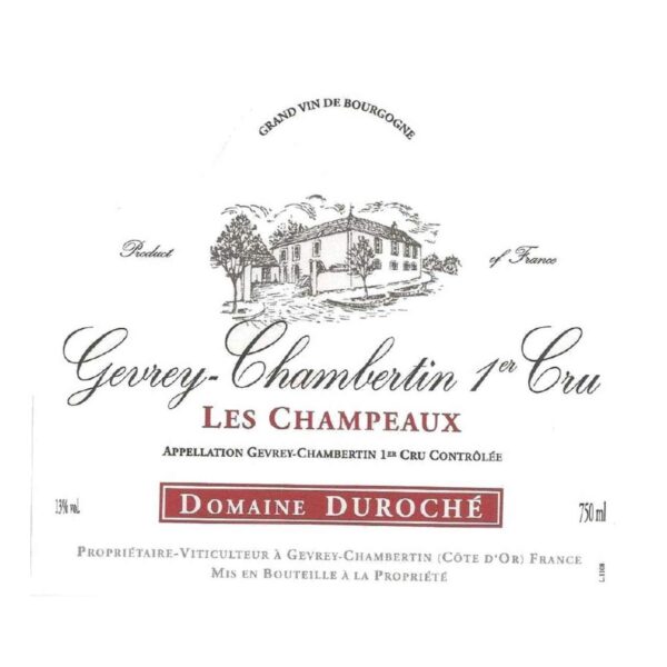 Domaine Duroche, Gevrey-Chambertin Premier Cru, Champeaux
