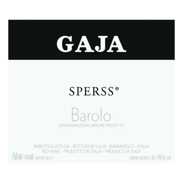 Gaja, Sperss, Barolo DOCG