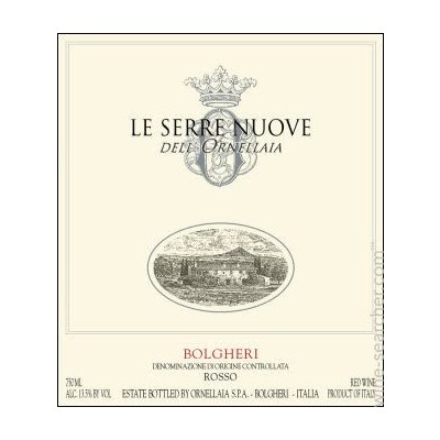 Le Serre Nuove dell'Ornellaia, Bolgheri