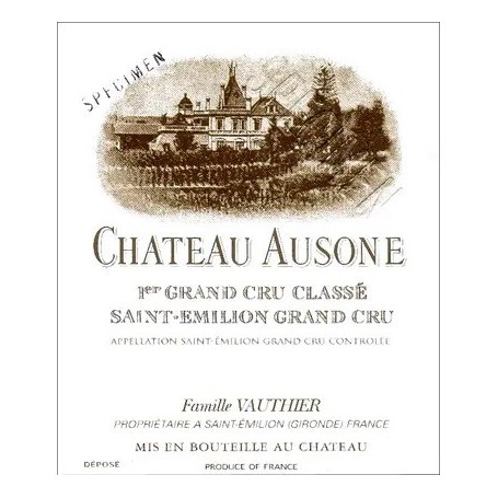 Chateau Ausone Premier Grand Cru Classe A, Saint-Emilion Grand Cru