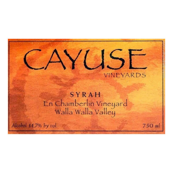 Cayuse, En Chamberlin Syrah, Walla Walla Valley