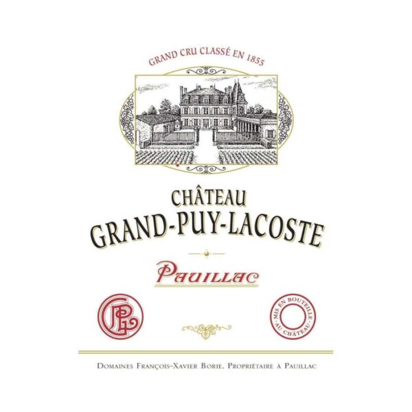 Chateau Grand-Puy-Lacoste 5eme Cru Classe, Pauillac