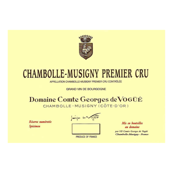 Domaine Comte Georges de Vogue, Chambolle-Musigny Premier Cru