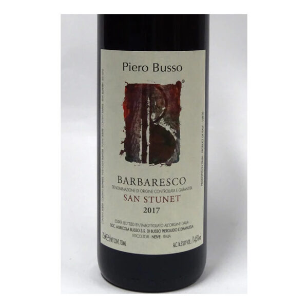 Piero Busso, Barbaresco, San Stunet
