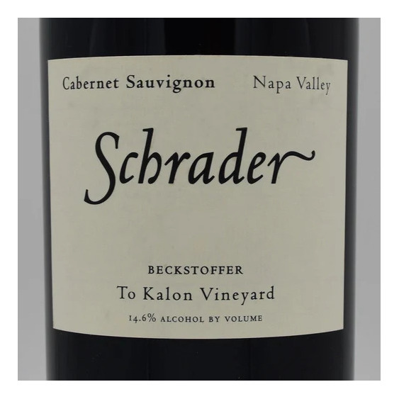 Schrader, Beckstoffer To Kalon Vineyard Cabernet Sauvignon, Napa Valley