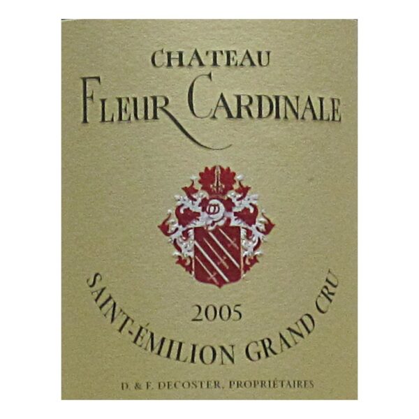 Chateau Fleur Cardinale Grand Cru Classe, Saint-Emilion Grand Cru