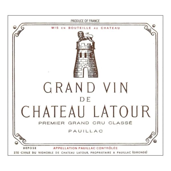 Chateau Latour Grand Vin, Pauillac