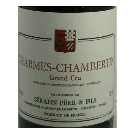 Serafin Pere et Fils, Charmes-Chambertin Grand Cru