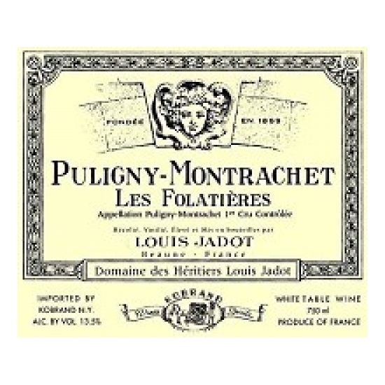 Domaine Louis Jadot, Puligny-Montrachet Premier Cru, Les Folatieres